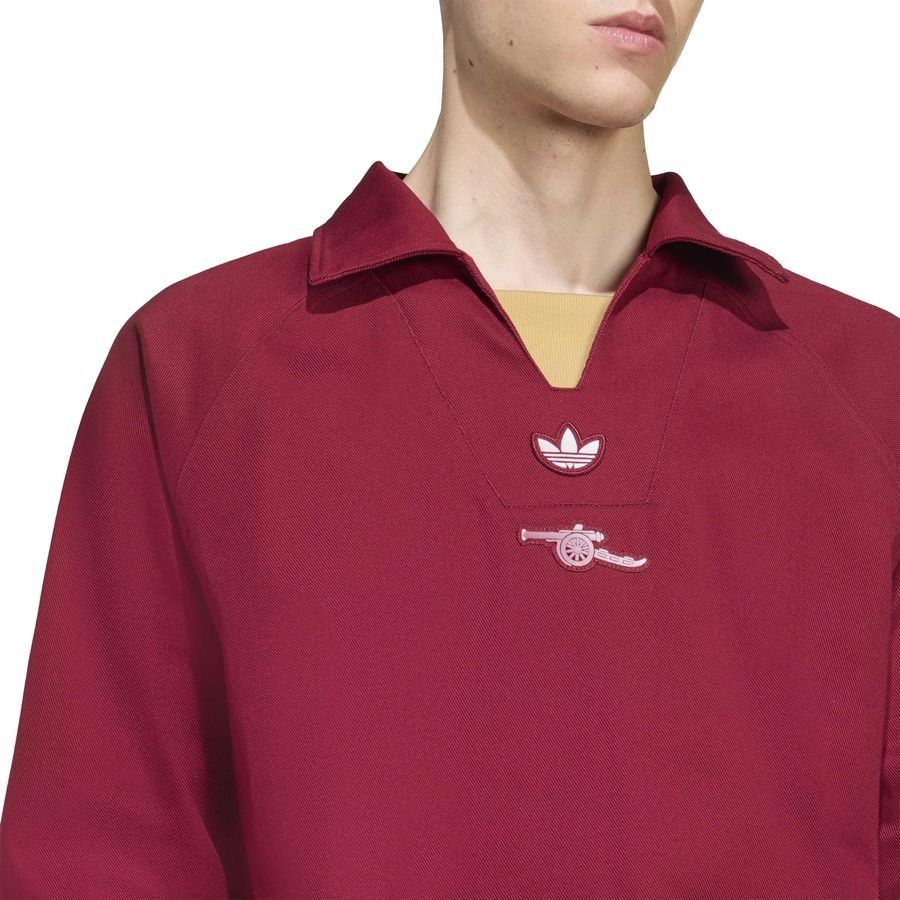 Arsenal Sweatshirt Drill Terrace Icons - Burgundy - Men's-SoccerKits Hub | Buy Soccer Jerseys Online